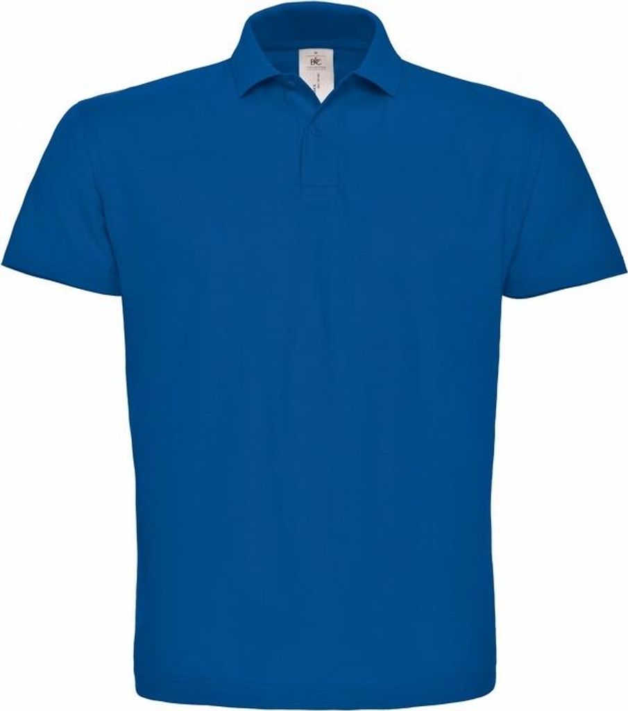 Herren-Poloshirt, Kurzarm - B&C ID.001 - royal blue - Größe 4XL