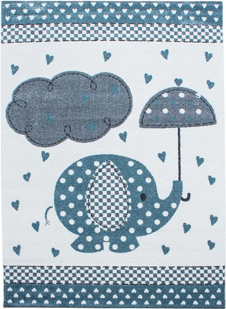 Aménager un coin jeu avec le tapis tissé enfant animaux 140x200 cm