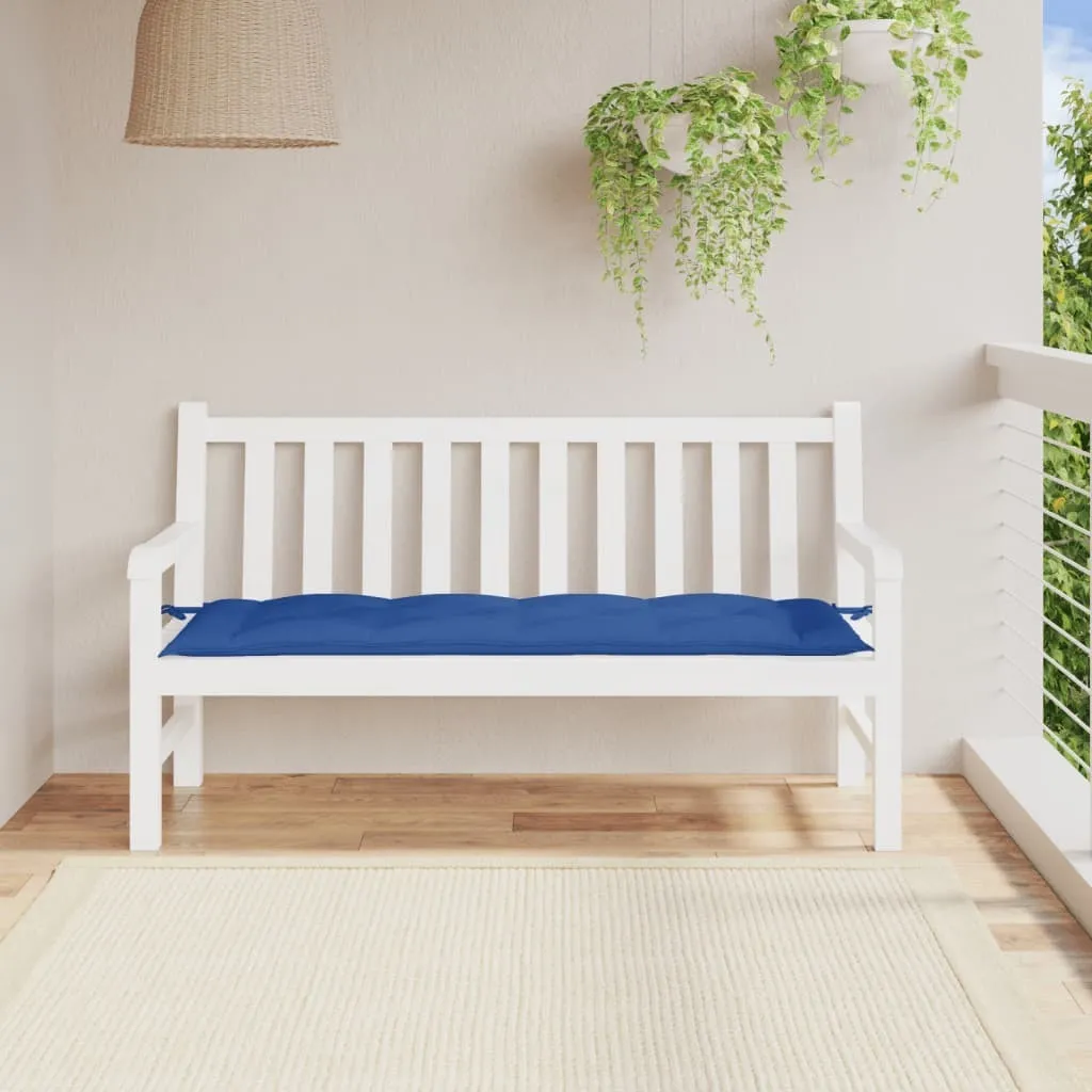 SUPER OFFERTA: Cuscino Panca Giardino 150x50x7 cm Blu - Comfort Top