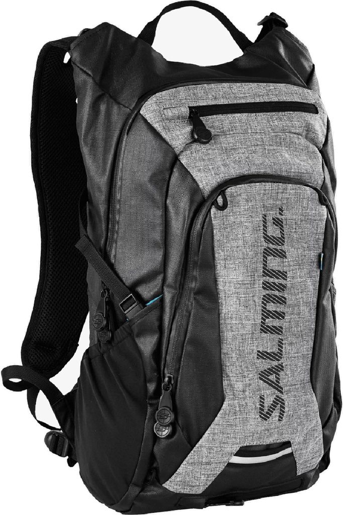 Salming RunPack 18L Rucksack Backpack Tasche schwarz /grau 1158837-0110