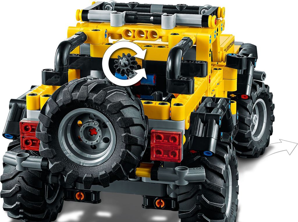 LEGO 42122 Technic Jeep Wrangler, 4x4-Spielzeugauto Produktbild 5