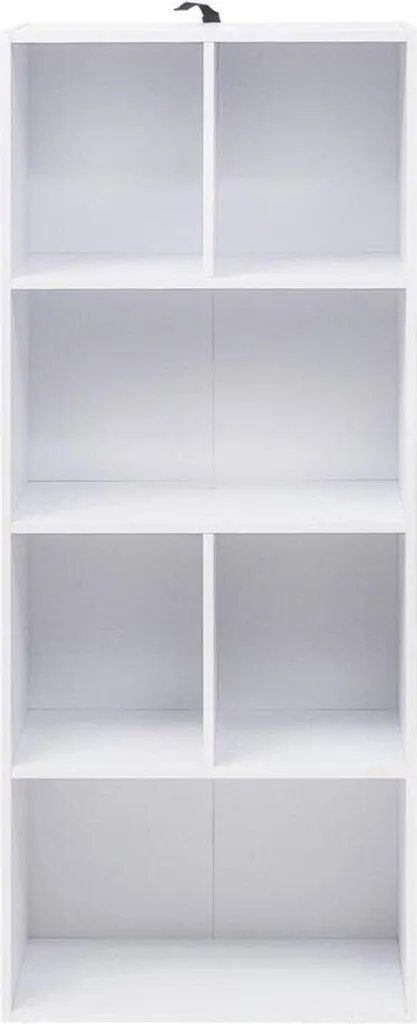Gagner de la place avec cette étagère blanche 5 niveaux pour petit espace