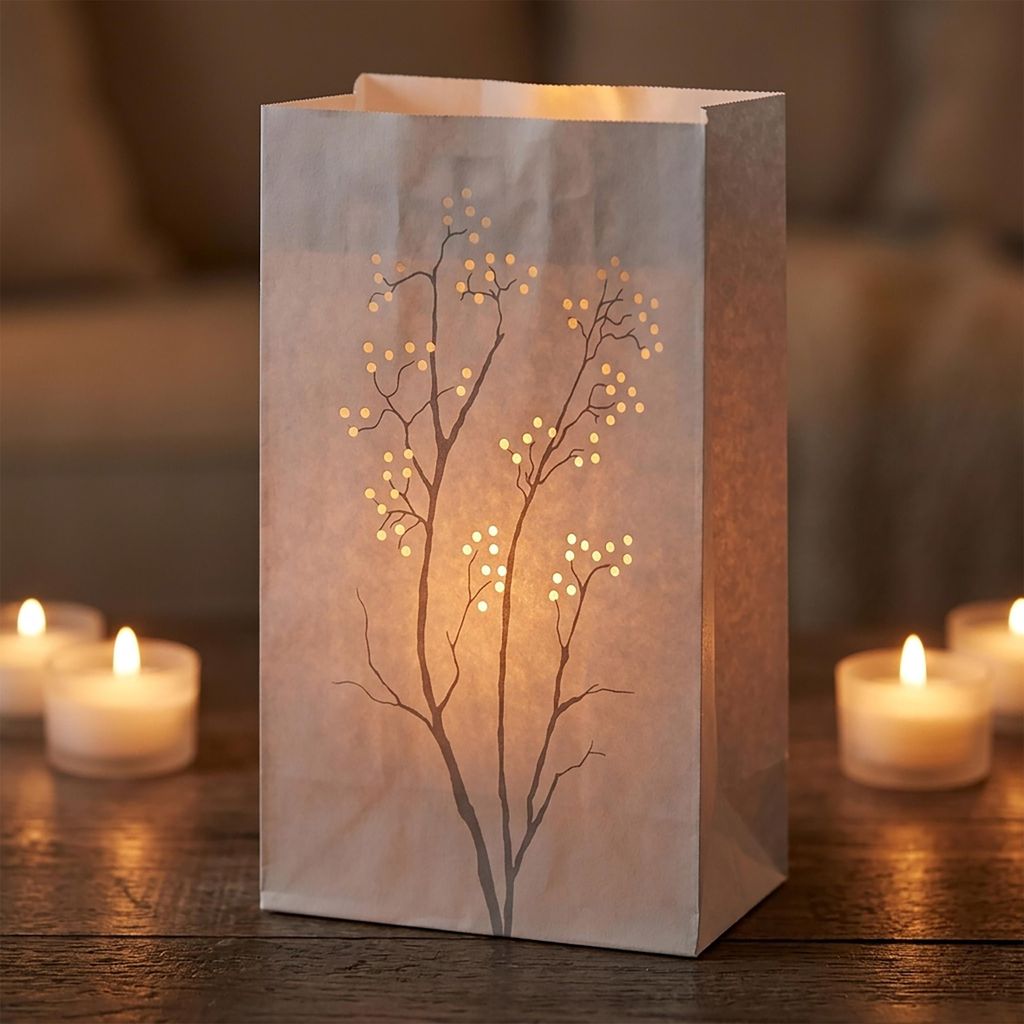 Set di lanterne luminose comprendente 16 candeline con 10 Immagine del prodotto 