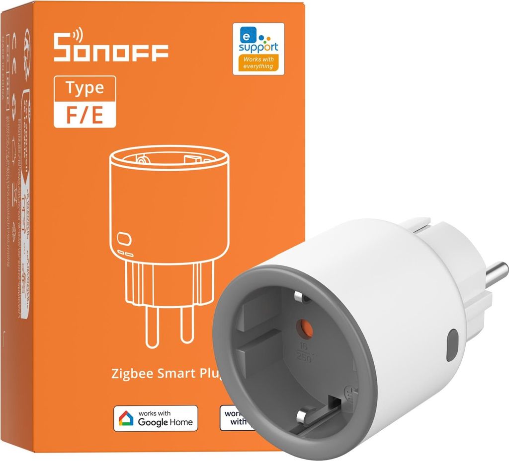 Gniazdko SONOFF S60ZBTPF Zigbee – zdalne sterowanie, pomiar Zdjęcie produktu 