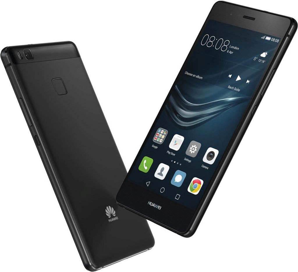 Huawei P9 lite 3GB RAM 16GB Dual Sim Schwarz Produktbild 