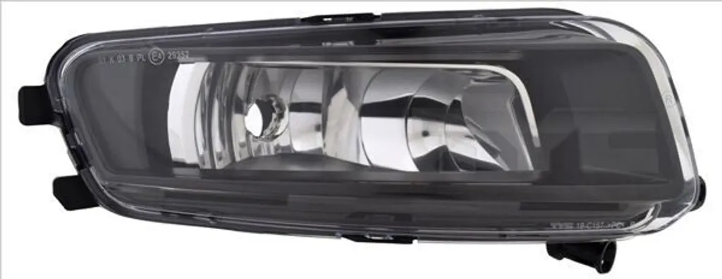 TYC 19-12157-05-2 Feu de Brouillard Droit pour VW Sharan 7N1 7N2 H8