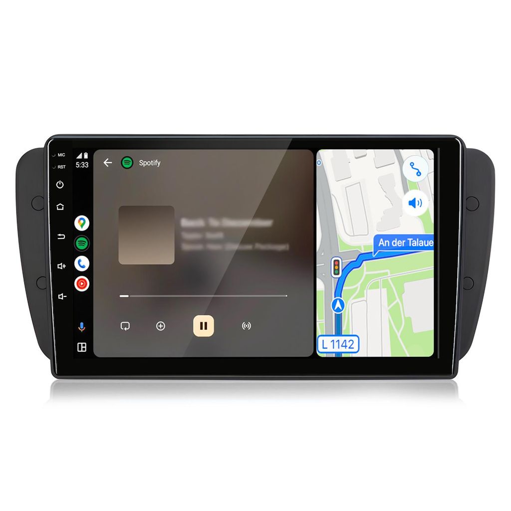 9 Zoll Carplay Autoradio Für Seat Ibiza IV 6J 2009-2013 Produktbild 