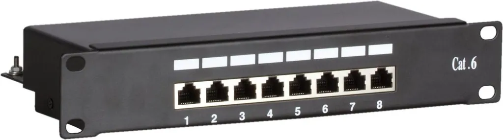 Patch Panel 10" 8 Porte CAT 6 FTP DS-10Patch6-8FTP Prezzo Offerta