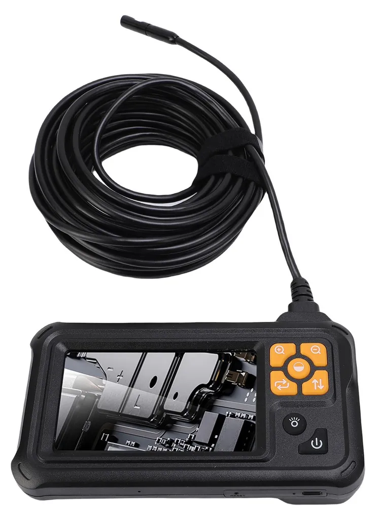 Endoscope Étanche IP67 avec Double Objectif 8mm et Éclairage LED Pro - 3