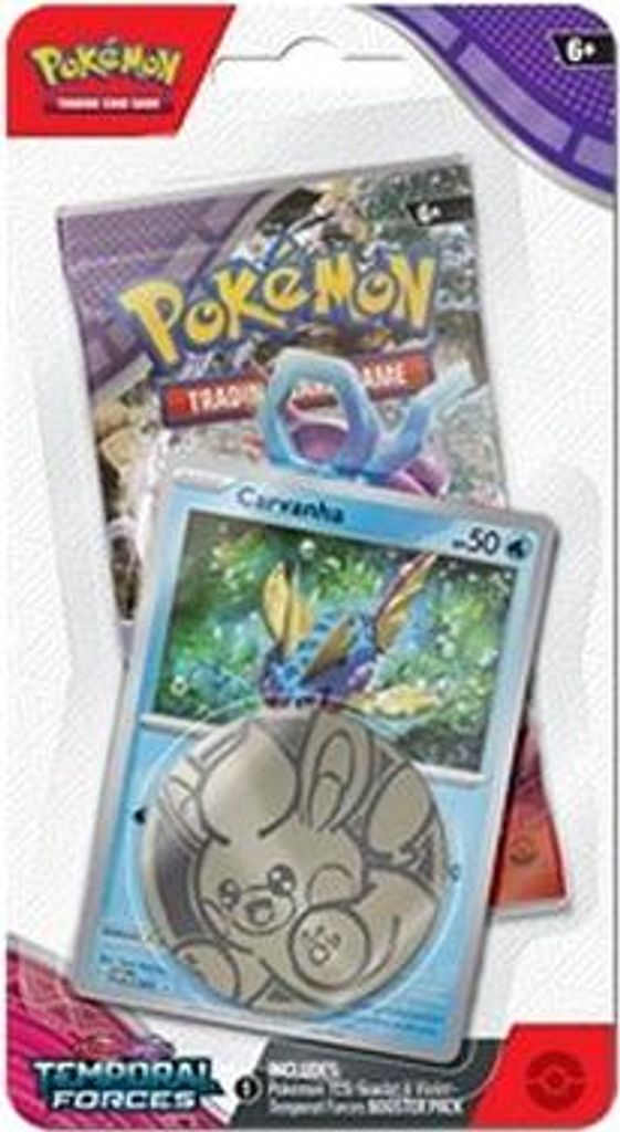 Pokemon Temporal Forces: Carvanha 1-Pack Blister