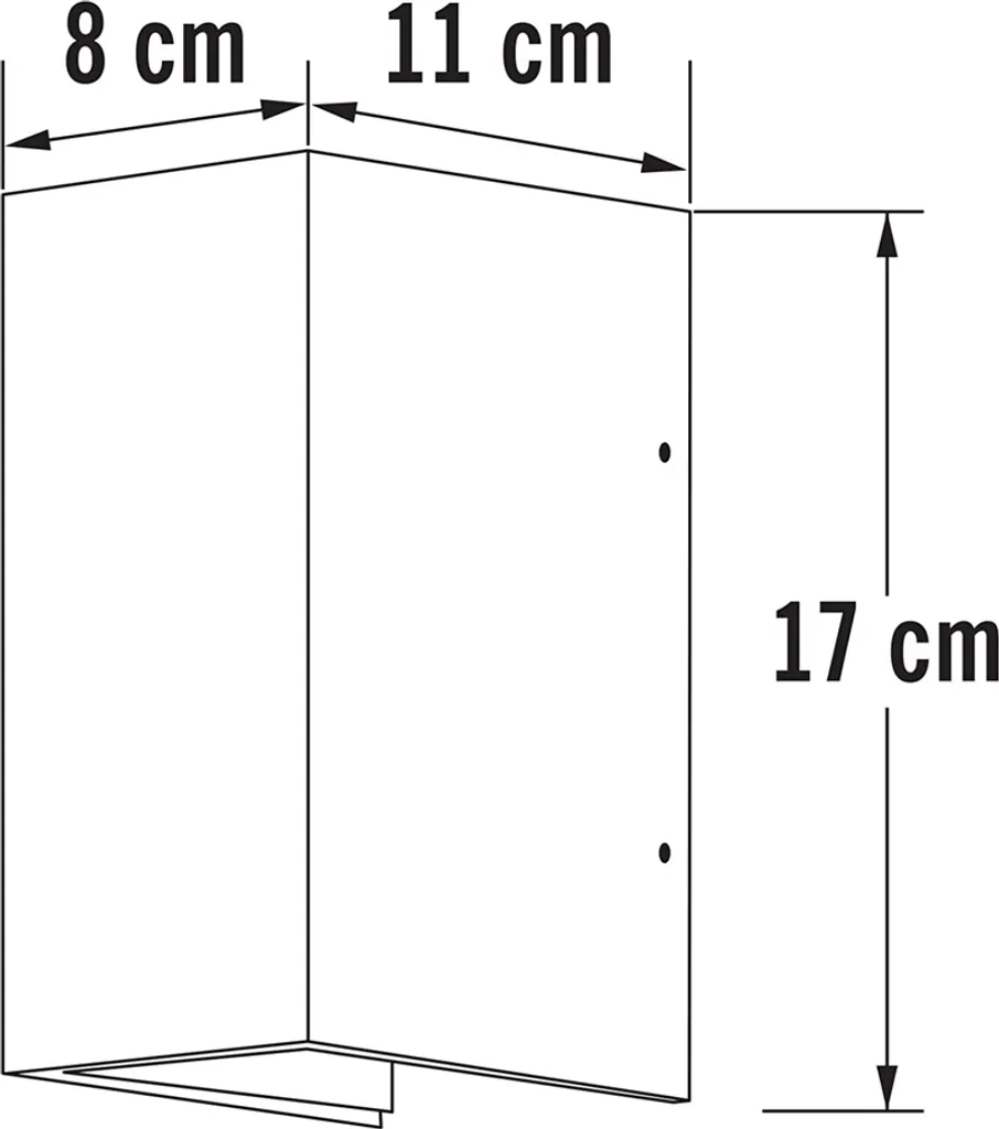 Applique Extérieure Anti-Éblouissement Anthracite à Faisceau Modulable - 15