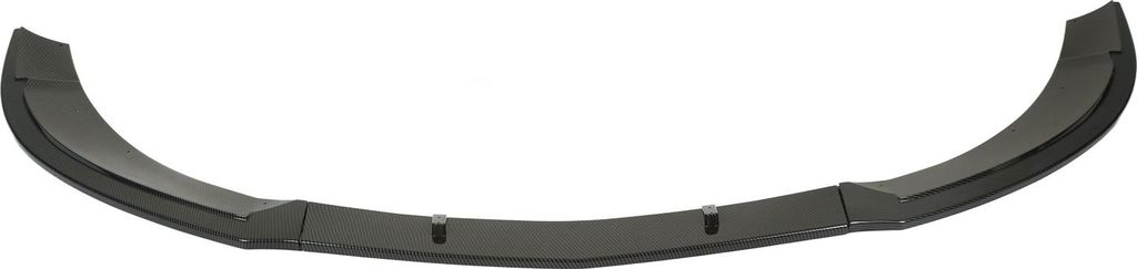 3 Stück Frontstoßstangenlippe Autodiffusor Spoiler Ersatz für Mercedes Benz CLA Klasse C117 AMG LINE CLA45 2013-2015 Kohlefaser-Stil