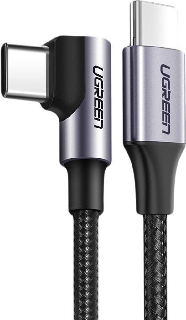 Kątowy Kabel Przewód Usb-C Power Delivery 60W 20V 3A 1M Zdjęcie produktu 
