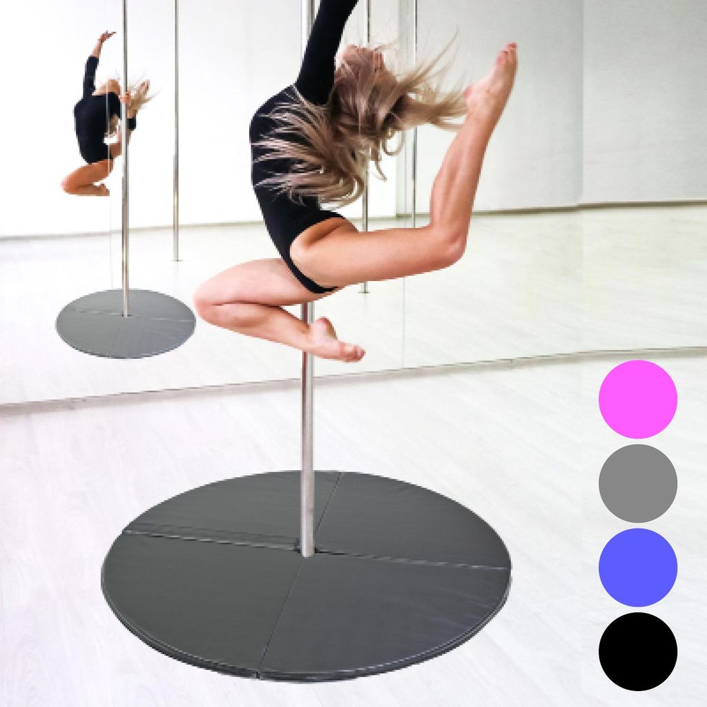 Pole Dance Matte 5 cm dick Ø 120 cm schwarz Produktbild 