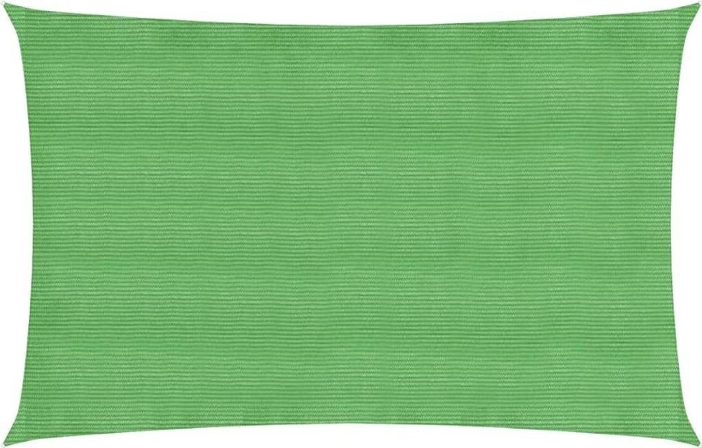 Sonnensegel 160 g/m² Hellgrün 3x6 m HDPE