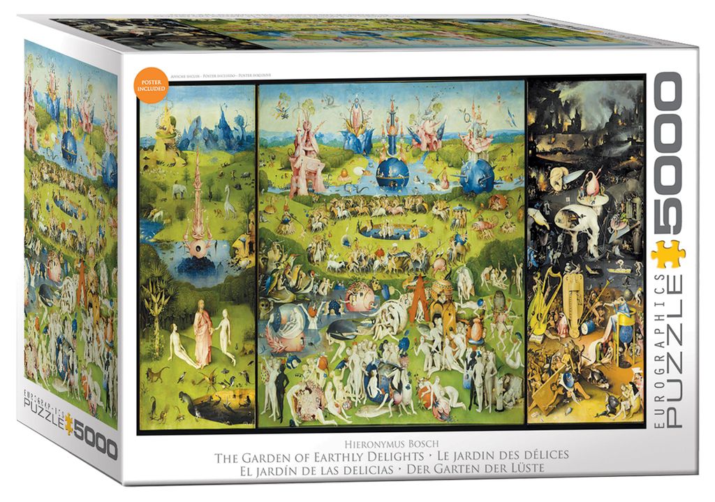 Eurographics The Garden of Earthly Delights by Hieronimous Bosch (5000)