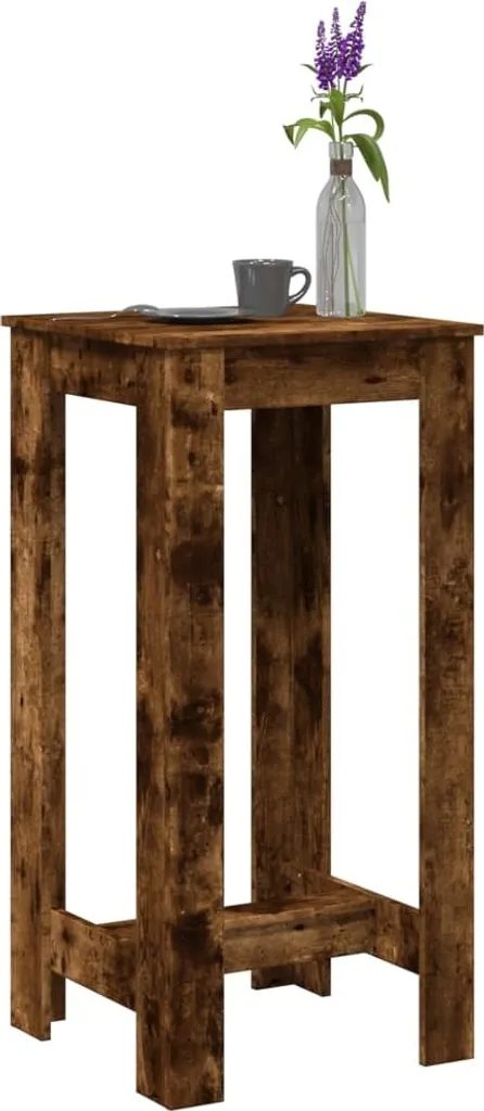 Maison Exclusive Bar Table Rovere Fumé 51x50x103,5 cm - Stile Urban Loft