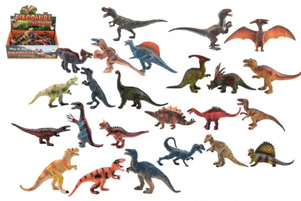 Dinosaurier aus Kunststoff 11-14cm - verschiedene Varianten Produktbild 