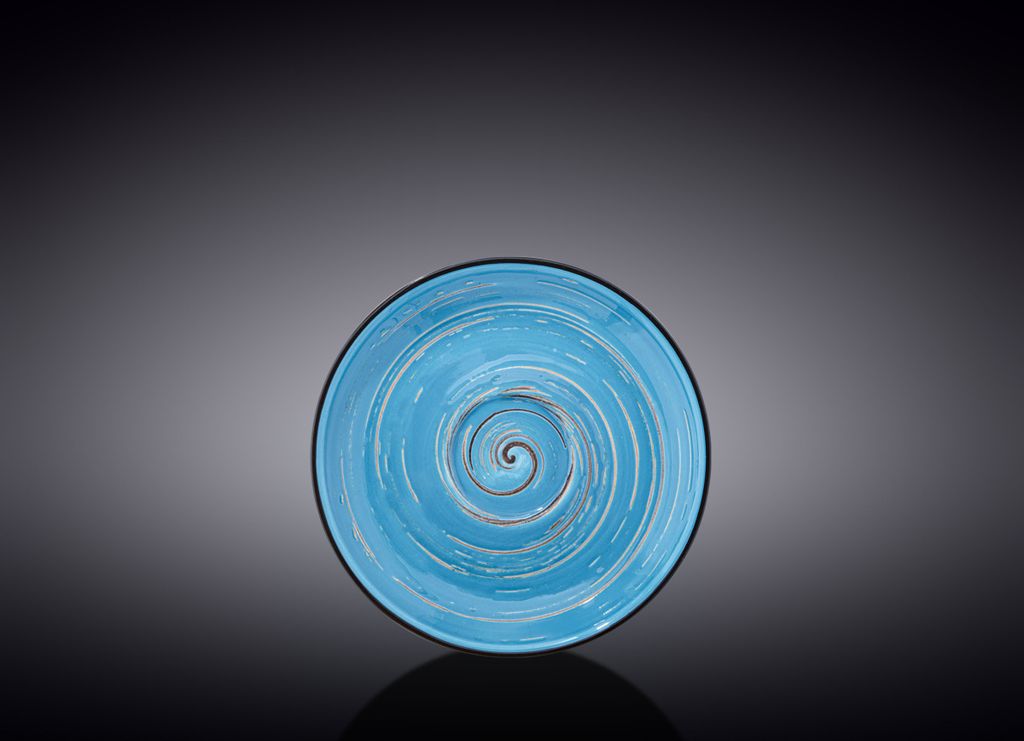 Wilmax Untertasse 12 cm Blau Porzellan WL-669634/B