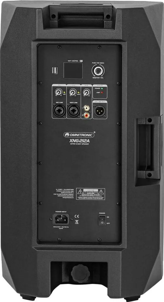 Enceinte de sonorisation active 2 voies avec processeur numérique intégré - 4