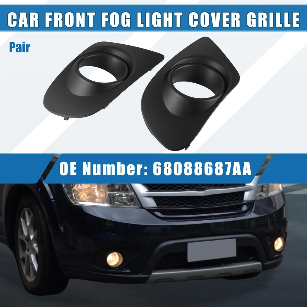 Remplacer Grille Antibrouillard Cassée Dodge Voyage - Set de 2 Pièces Avant