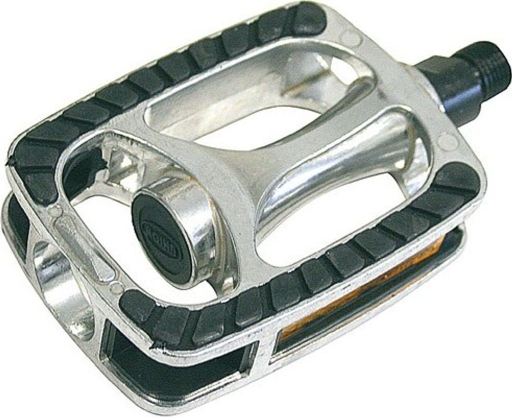 Union Tour Trekking Fahrradpedale SP811 silber schwarz Produktbild 