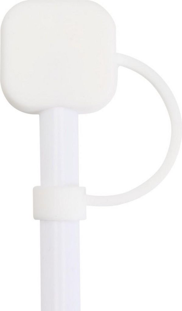 Floso - Strohschützer "Sip", Silikon PF4767 (Einheitsgröße) (Weiß)