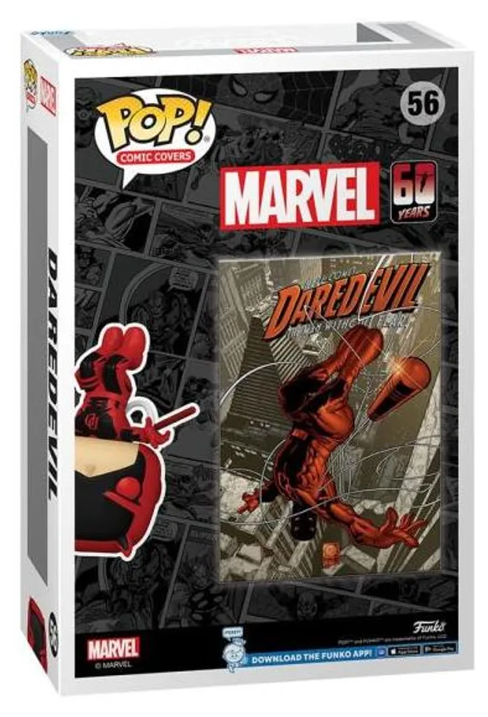 Figurine Pop Comic Covers Daredevil 56 Marvel - Collection 60ème Anniversaire - 7