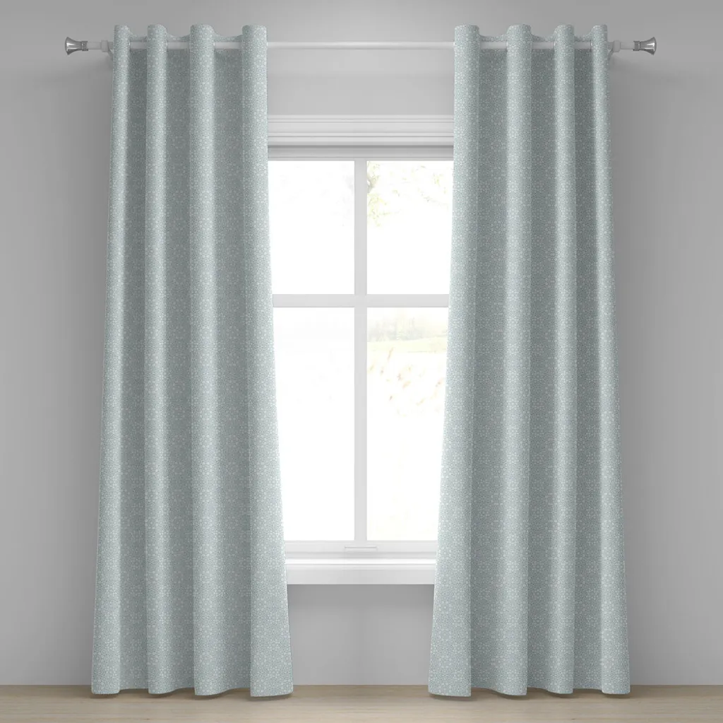 Tenda Geometrica ABAKUHAUS Bianco Schiuma - 2 Pannelli 280x175cm