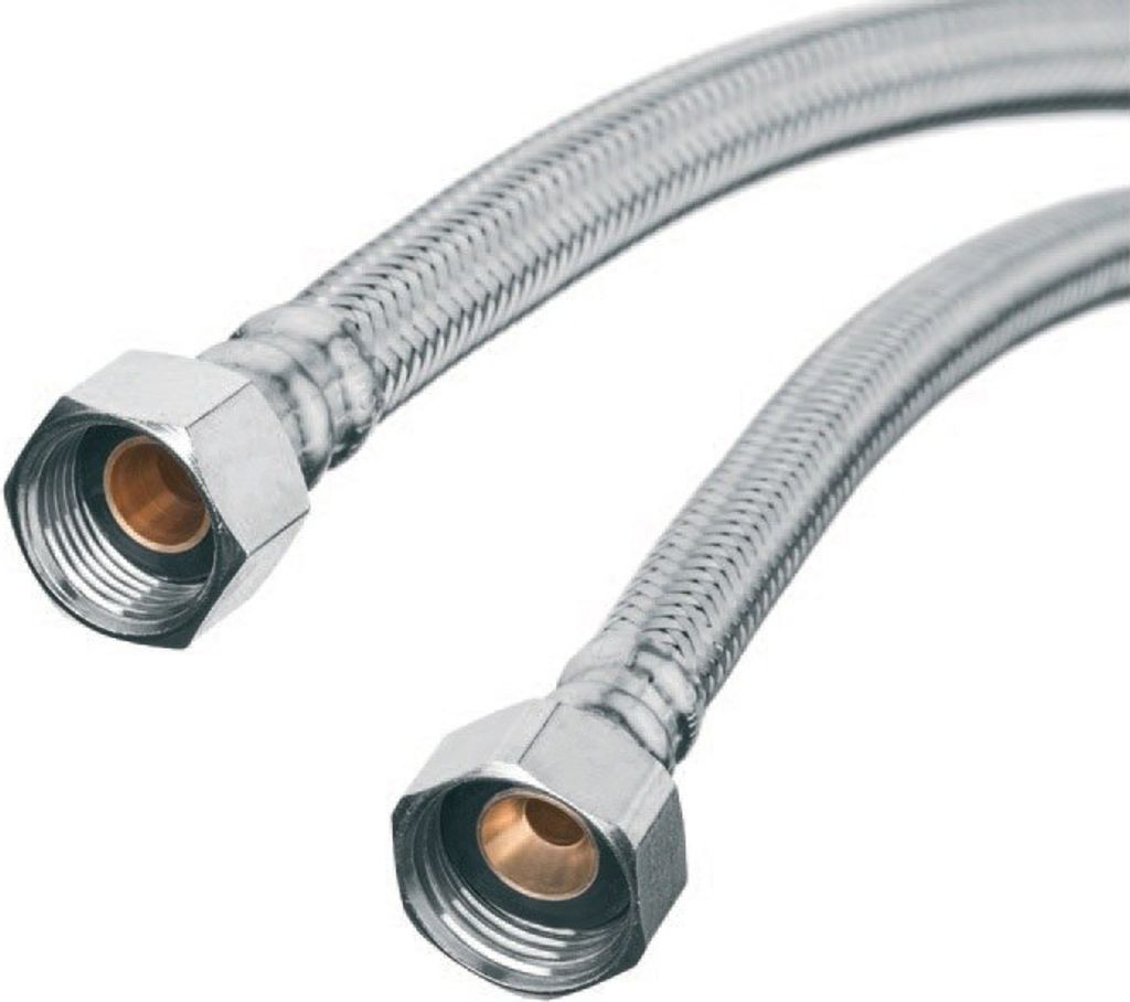 Edelstahlgeflechtschlauch, Weiblich/Weiblich Gewinde 30Cm 3/8*3/8 - H/Ws-03-030