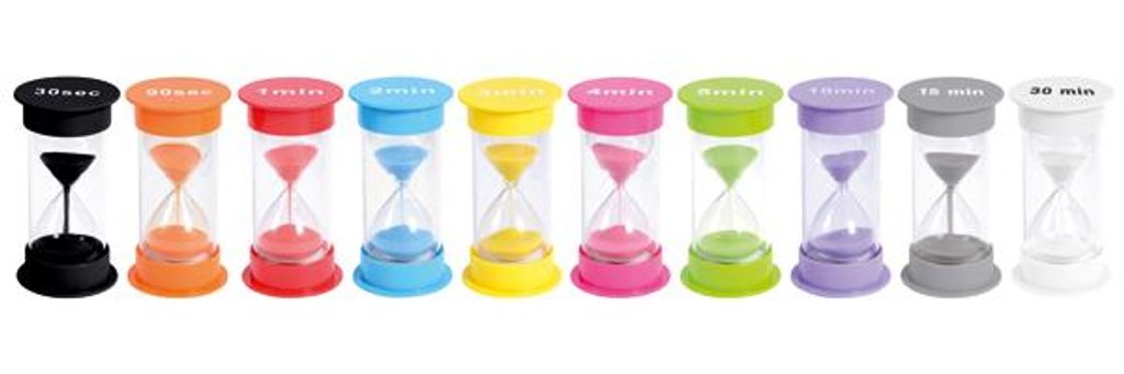 Clessidre Timer sabbia con Base in legno, 15 minut... - Grandado