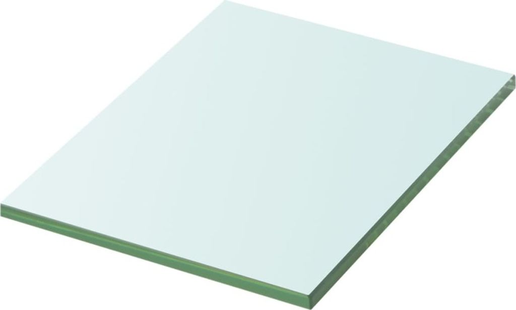 The Living Store Regalboden Glas Transparent 20 cm x 15 cm