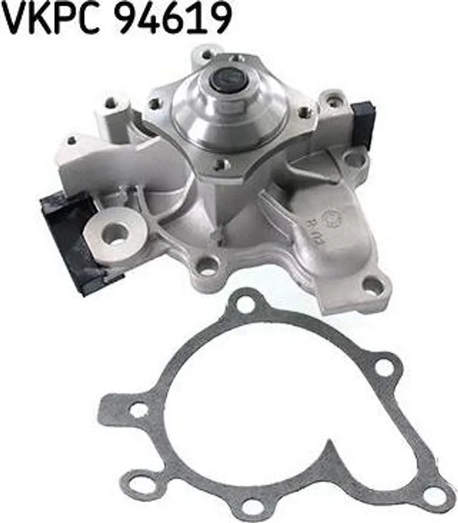 Pompe à eau haute performance SKF VKPC 94619, étanchéité renforcée