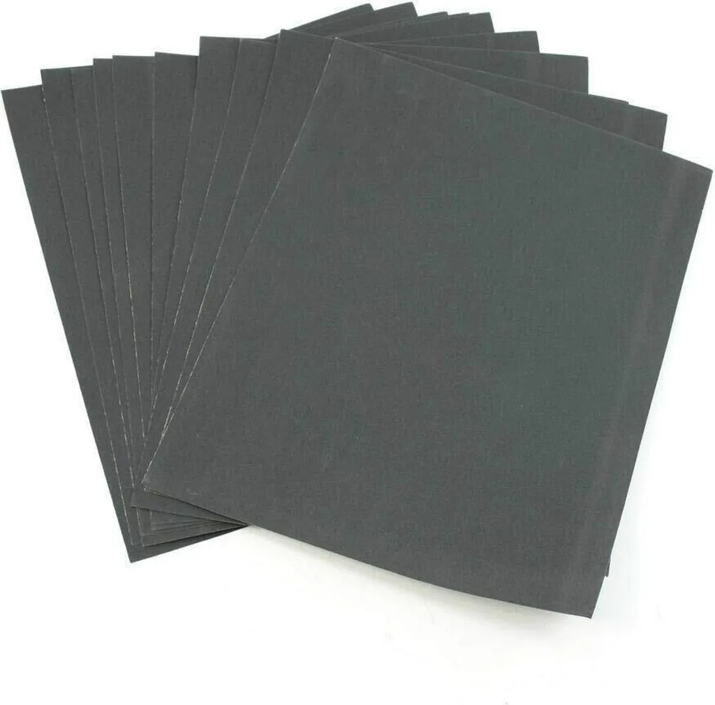 Carta Vetrata ad Acqua P400 - 50 Fogli per Modellismo e Carrozzeria