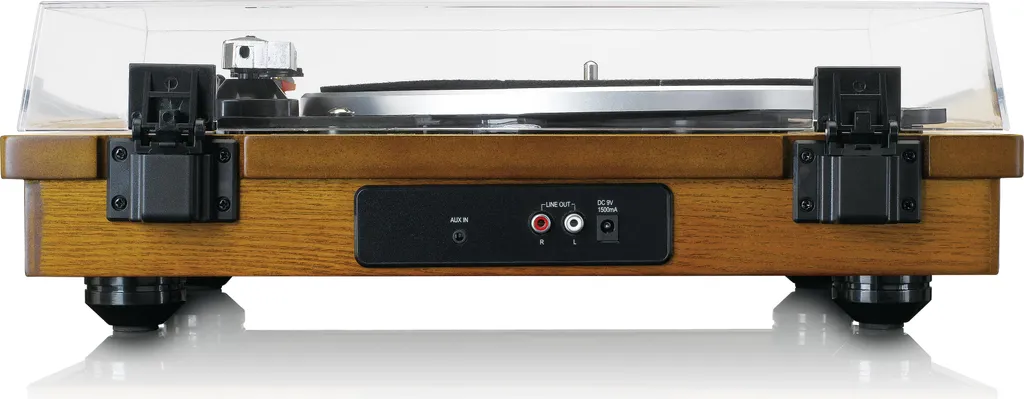 Platine Vinyle Lenco LS-55WA : Écoutez, Convertissez et Diffusez en Bois