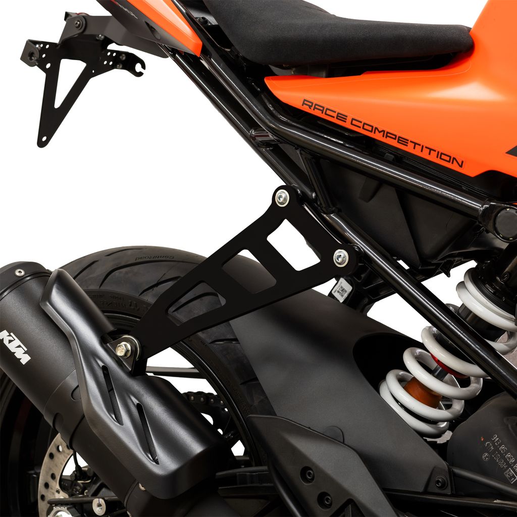 ZIEGER Auspuffhalter kompatibel mit KTM RC 390 schwarz Produktbild 