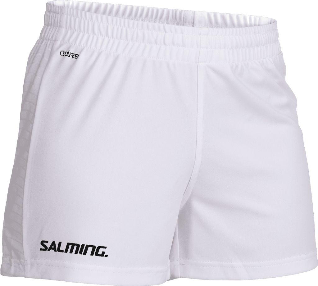 Salming Diamond Game Shorts kurze Damen Hose Sporthose Hot Pants weiß 1198737-0707, Größe:XXL