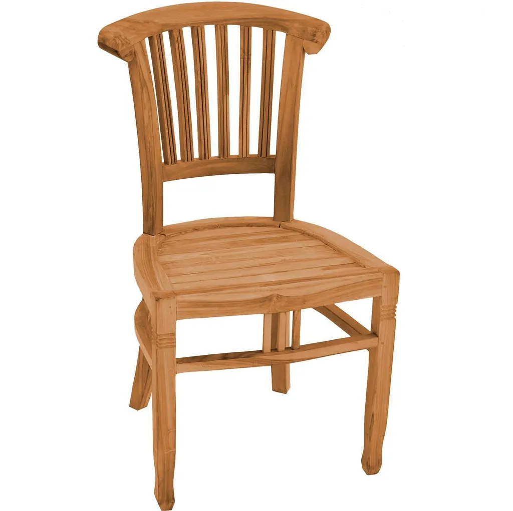 Teako Design Sedia da Giardino Livorno 48x52x92 cm Teak Massello