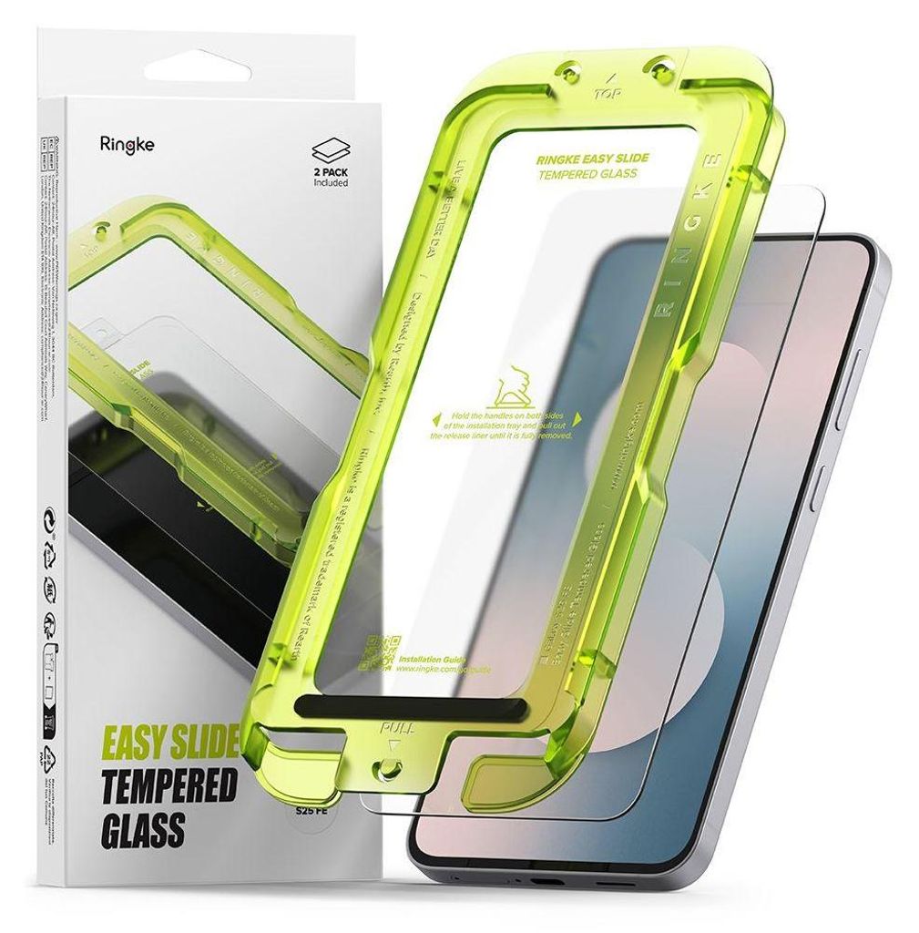 Verre d'écran trempé avec applicateur pour Samsung Galaxy Image du produit 