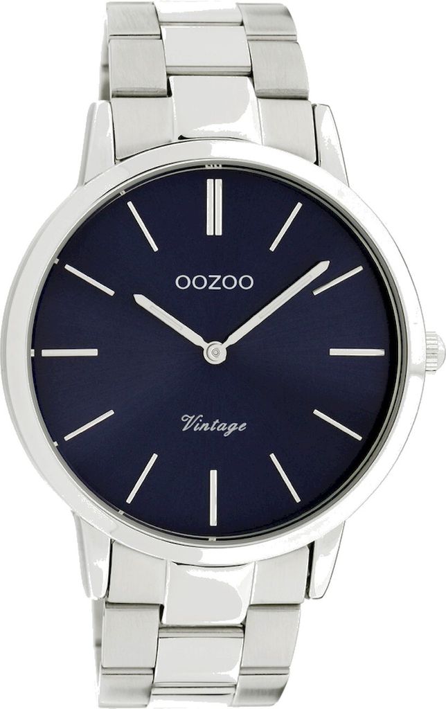 Oozoo - Herrenuhr - C20020 - Silber Blau