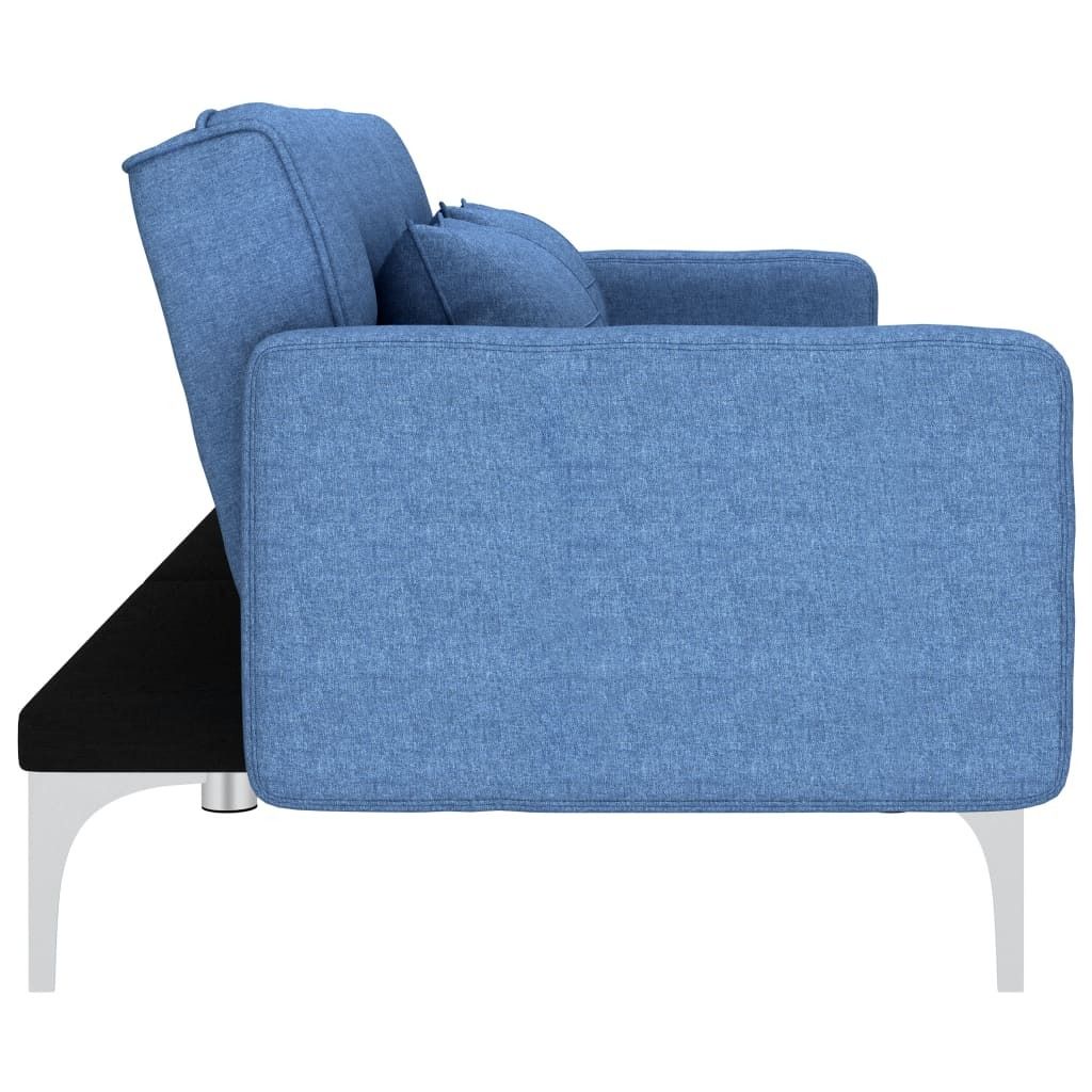 "2026 Aktion"Schlafsofa - CLORIS - Bettsofa eleganten Design - Blau Stoff - 175,5 x 98 x 57,5 cm - DEMöbel4045935