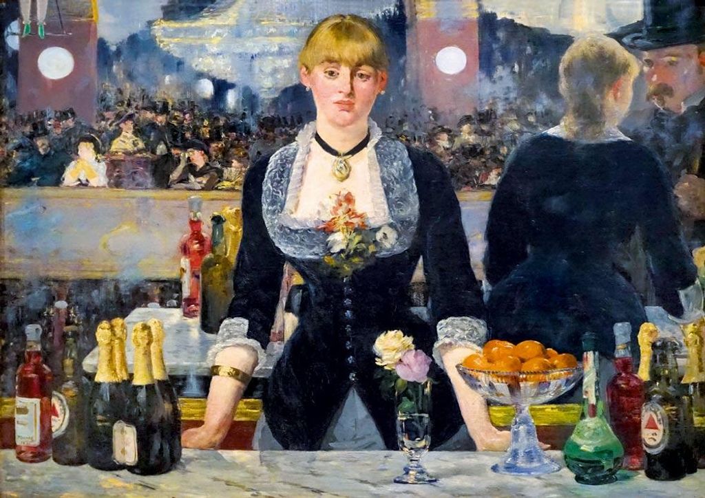 Bluebird Puzzle Kunstpuzzle Édouard Manet A Bar at the Folies-Bergère 1000 Teile