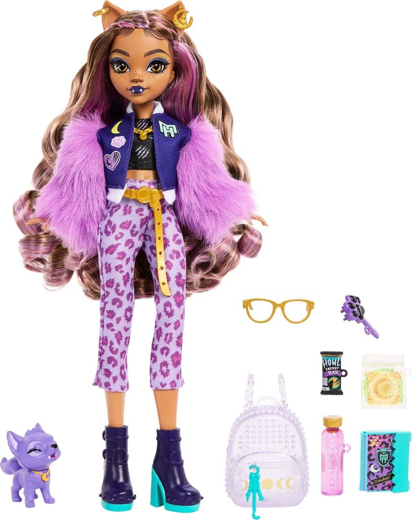 Lalka Mattel Monster High Refresh Core Clawdeen Zdjęcie produktu 