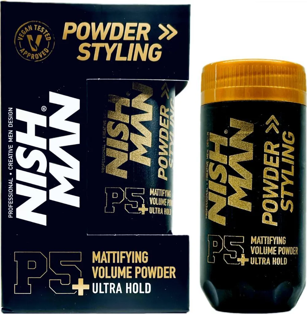 Poudre Texturisante Ultra Hold Nishman P5+ - Fini Mat et Contrôle Total 20g