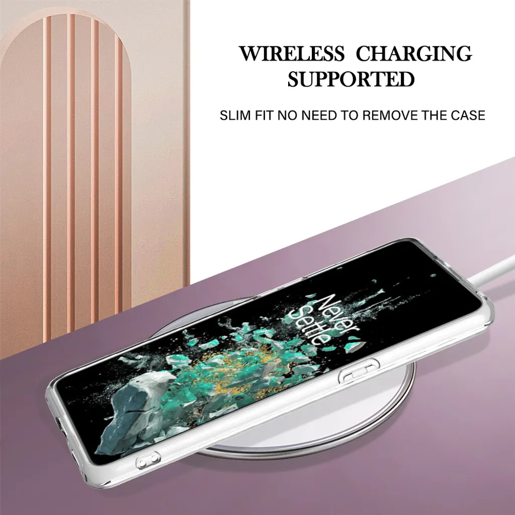 Custodia per OnePlus 10T / Ace Pro 5G, custodia in silicone TPU antiurto a fantasia Caffè - 4