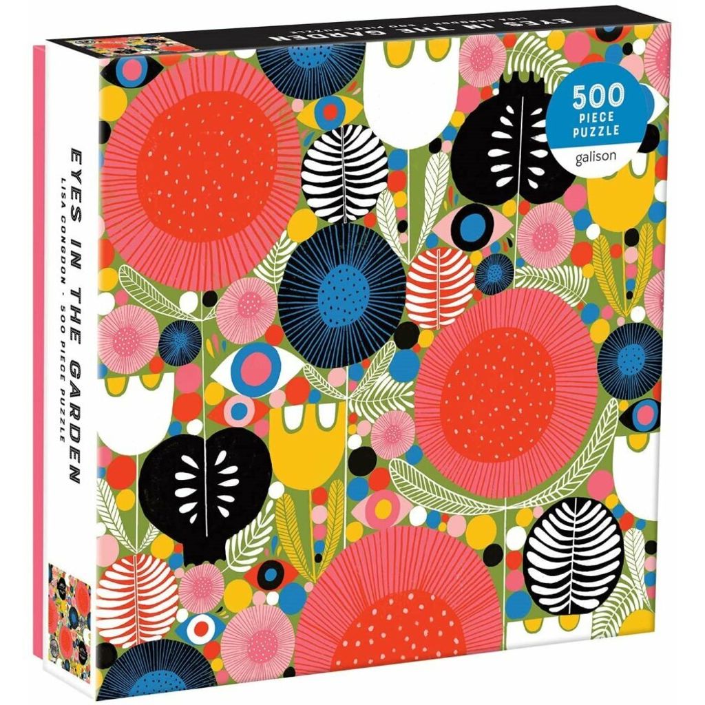 GALISON Čtvercové puzzle "Oči v zahradě" 500 dílků Obrázek produktu 