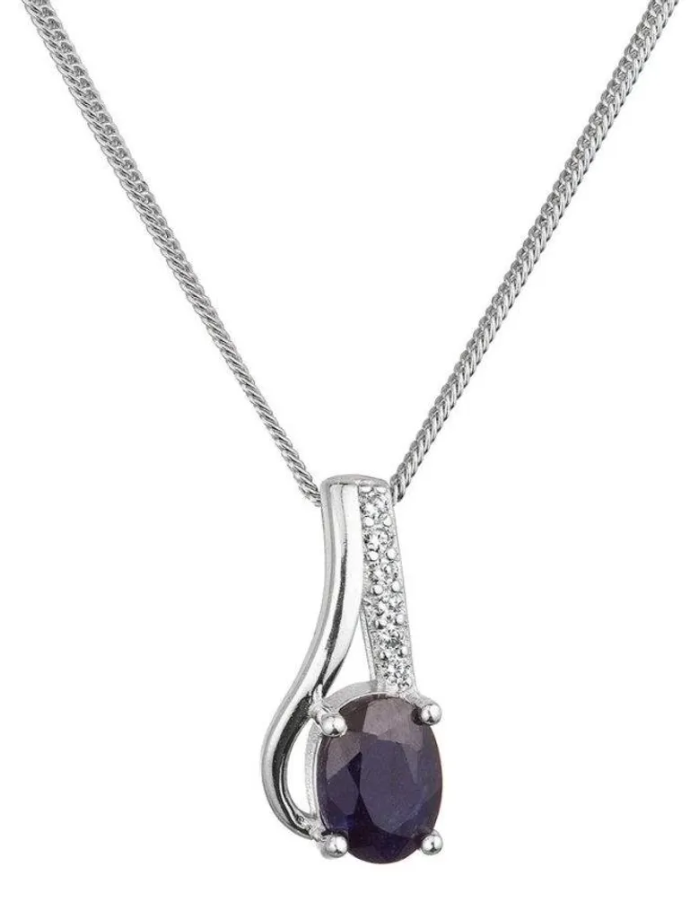 Collier saphir véritable et argent : un luxe durable et abordable