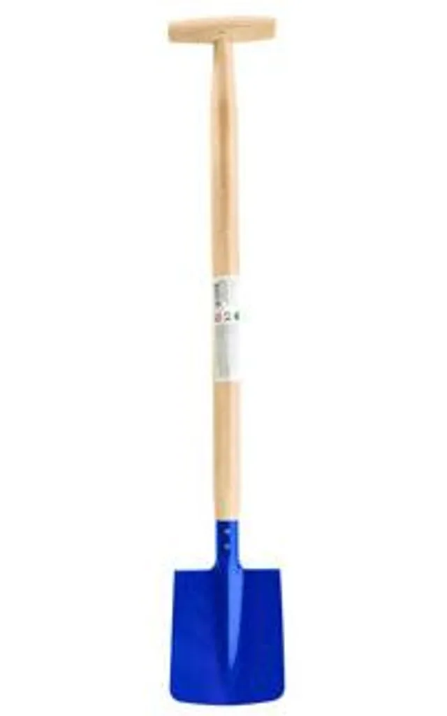 Pelle droite simple en métal 75 cm avec manche ergonomique robuste