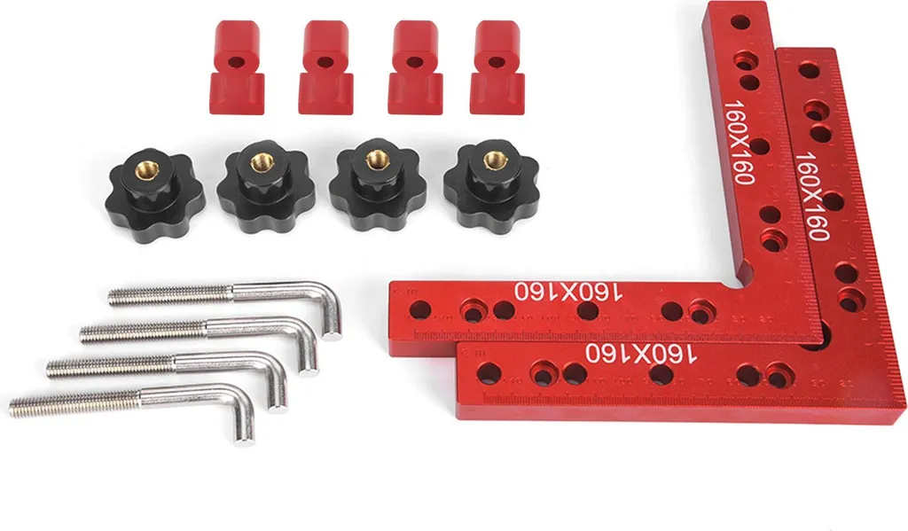 Règle de positionnement aluminium 160mm avec échelle graduée laser