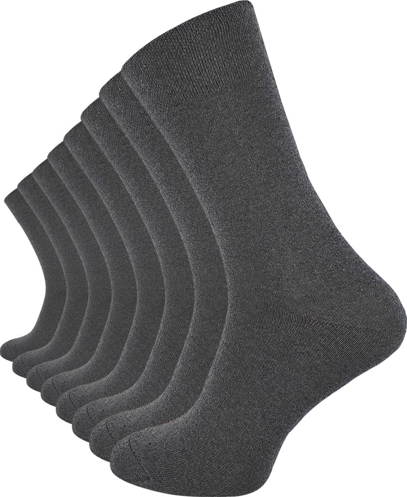Cotton Prime® Baumwoll Socken ohne Gummibund 8 Paar 39-42 Produktbild 